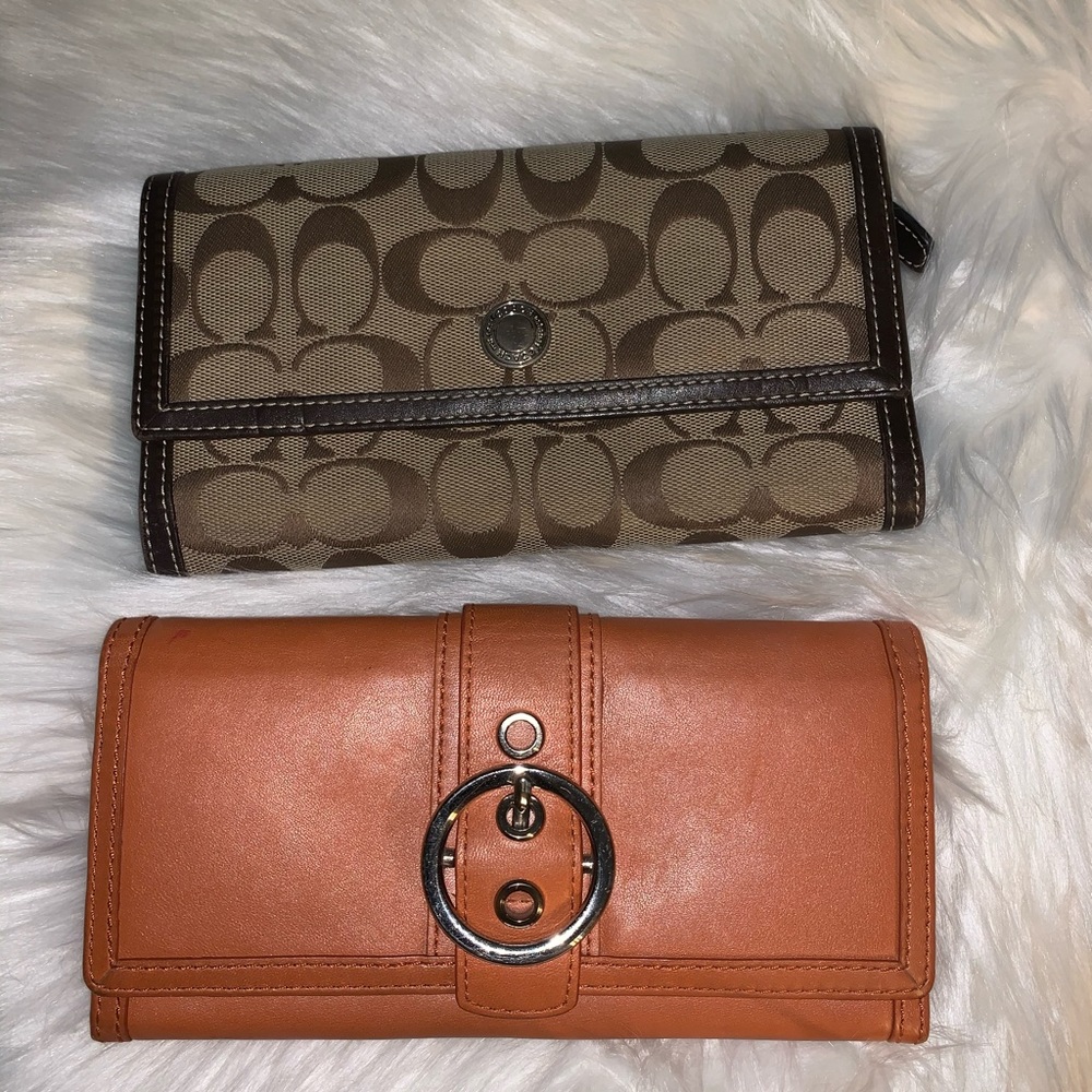 Coach wallets in great condition